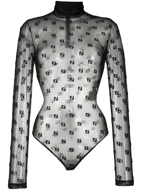 new model of fendi jacket|fendi sheer bodysuit.